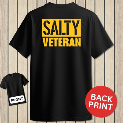 NavyHumor Classic Tee Black / S Salty Veteran - Block
