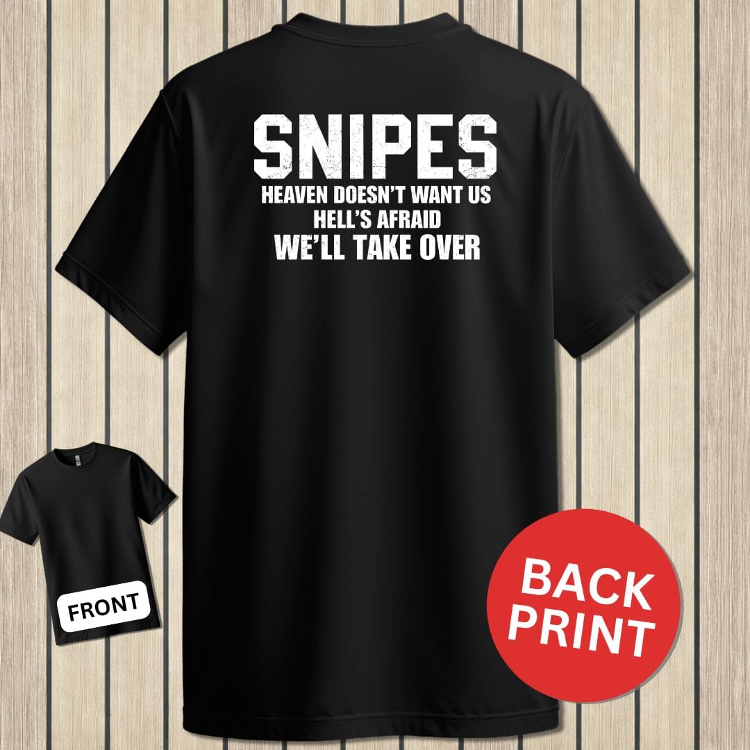NavyHumor Classic Tee Black / S Snipes - Hell's Afraid
