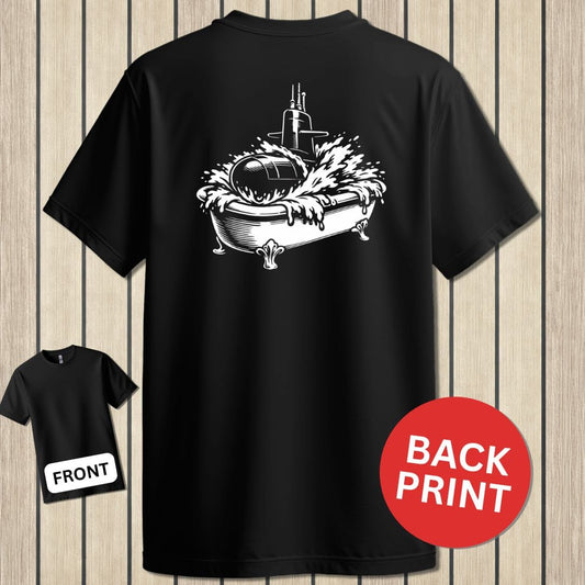 NavyHumor Classic Tee Black / S Sub In A Tub