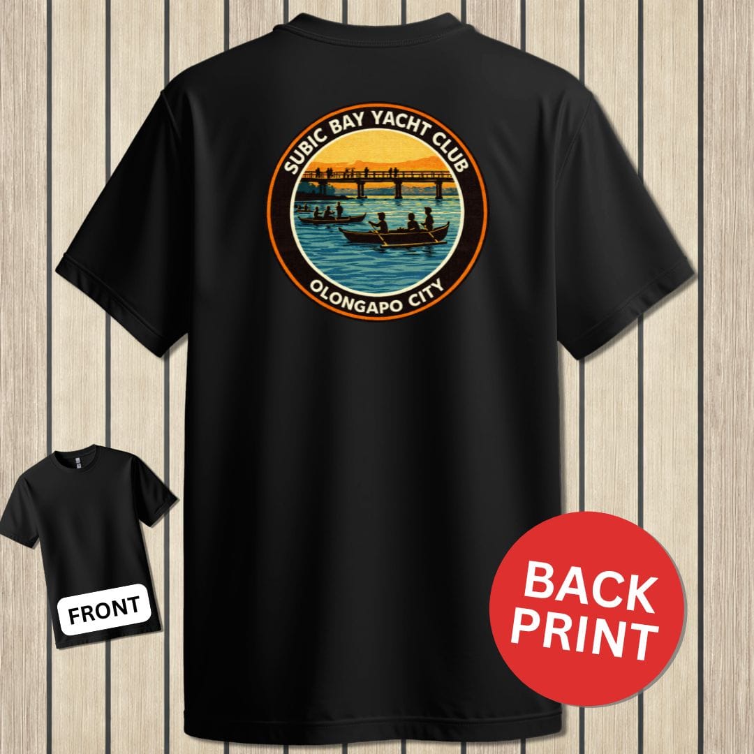NavyHumor Classic Tee Black / S Subic Bay Yacht Club