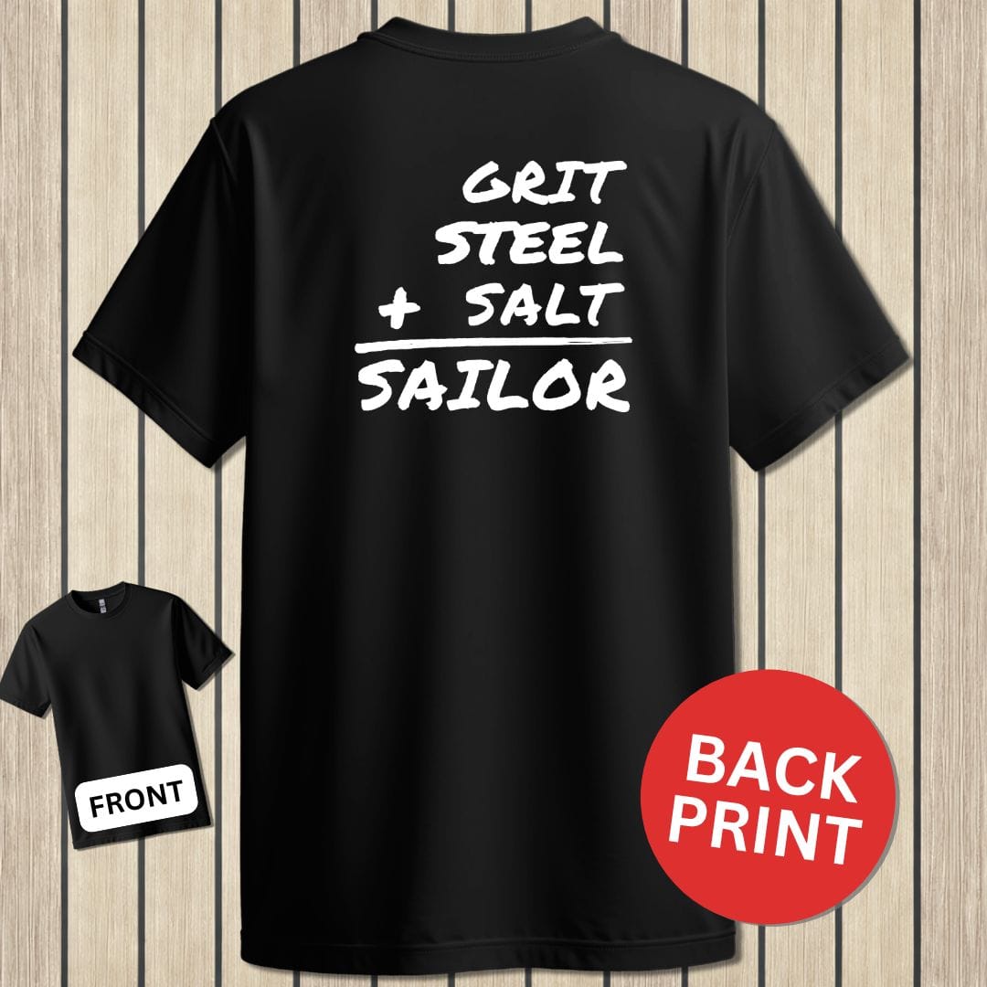 NavyHumor Classic Tee Black / S Sum Of A Sailor