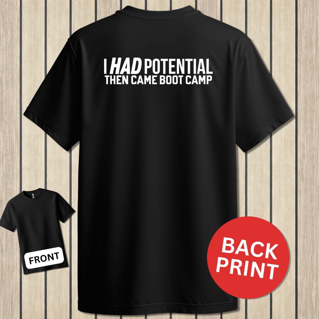 NavyHumor Classic Tee Black / S Then Came Boot Camp