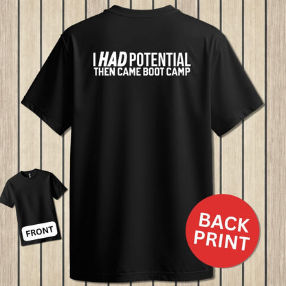 NavyHumor Classic Tee Black / S Then Came Boot Camp