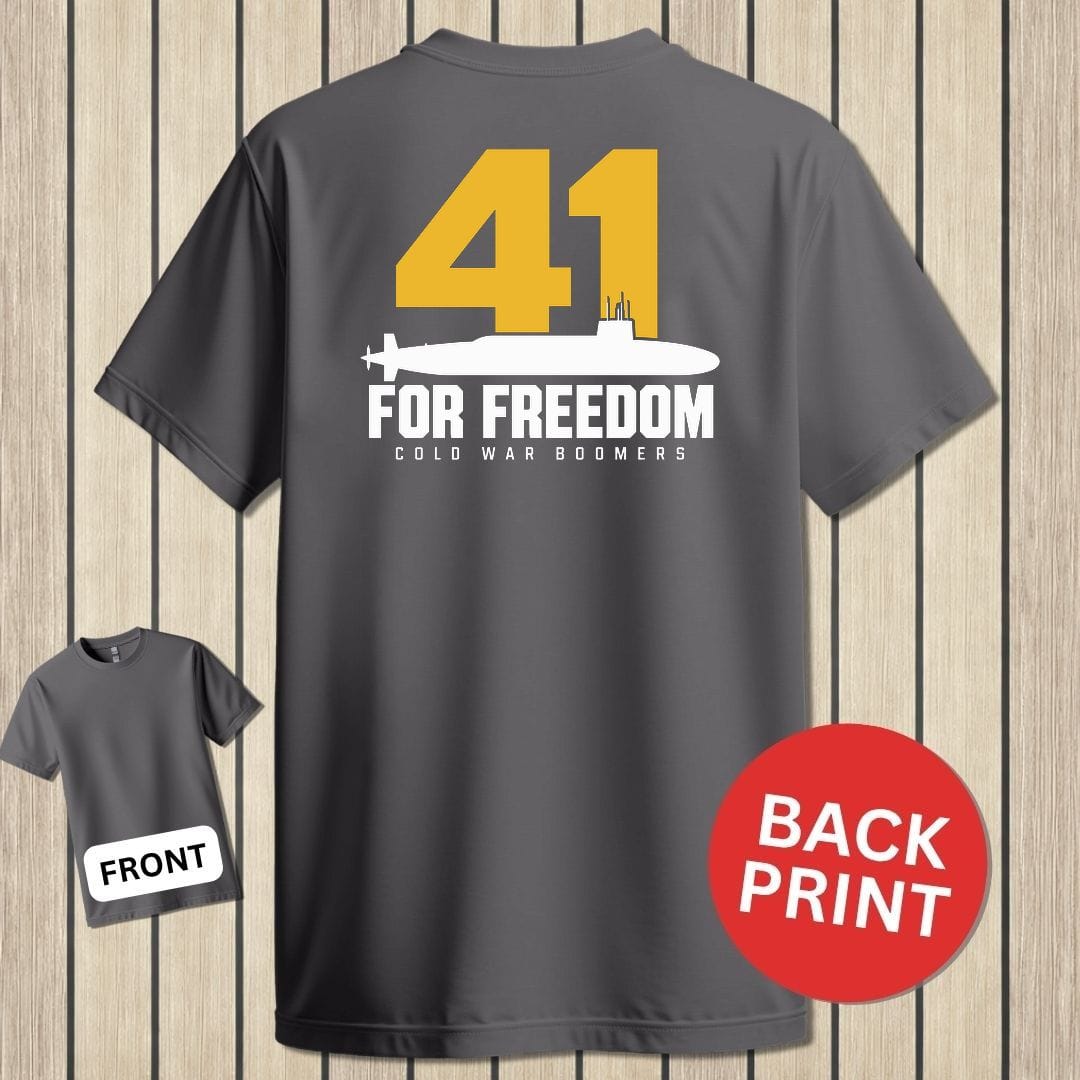 NavyHumor Classic Tee Charcoal / S 41 For Freedom
