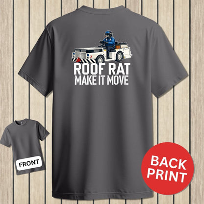 NavyHumor Classic Tee Charcoal / S Blue Roof Rat - Make It Move