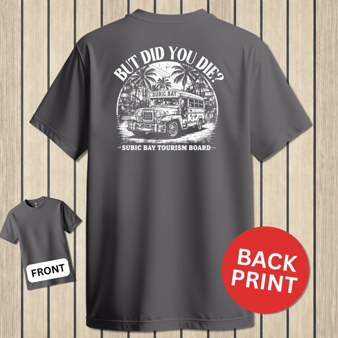 NavyHumor Classic Tee Charcoal / S But Did You Die? - Subic Bay
