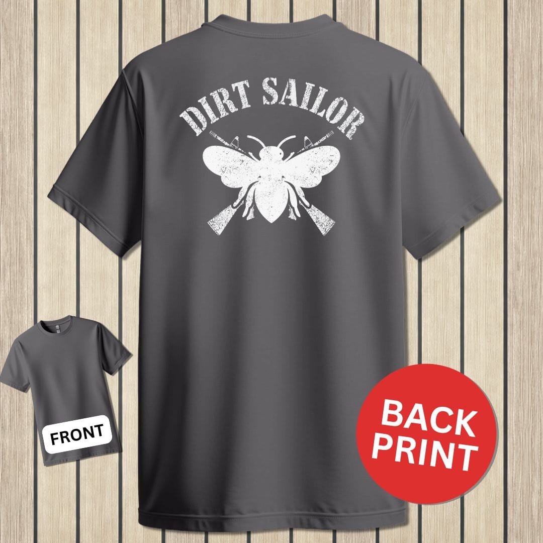 NavyHumor Classic Tee Charcoal / S Dirt Sailor Bee