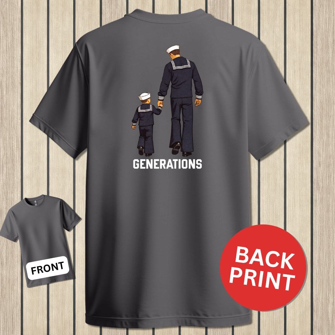 NavyHumor Classic Tee Charcoal / S Generations