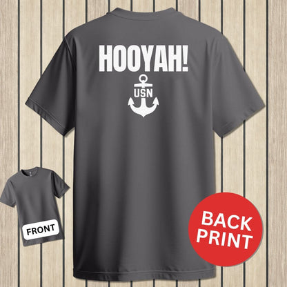 NavyHumor Classic Tee Charcoal / S HOOYAH!
