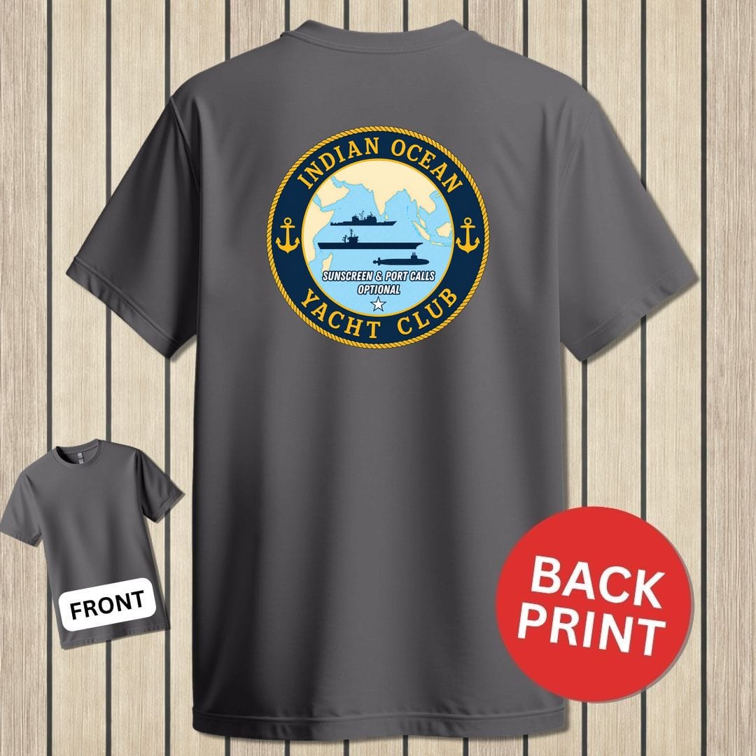 NavyHumor Classic Tee Charcoal / S Indian Ocean Yacht Club