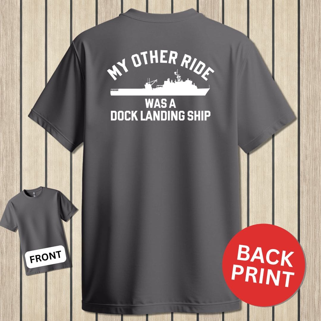 NavyHumor Classic Tee Charcoal / S My Other Ride Was An LSD (Harper's Ferry-class)