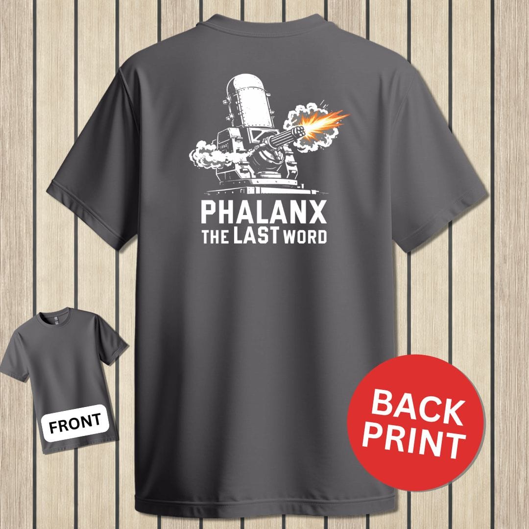 NavyHumor Classic Tee Charcoal / S Phalanx - The Last Word