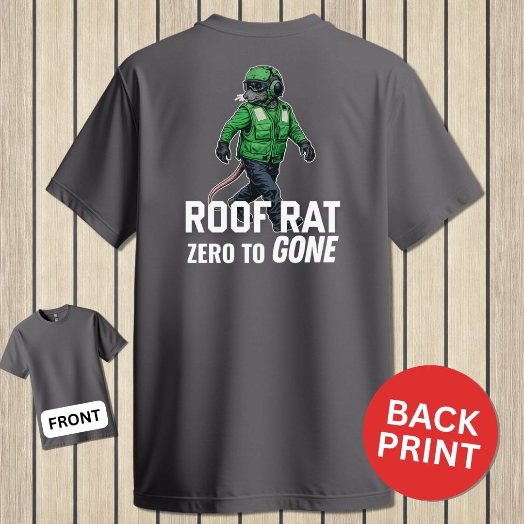 NavyHumor Classic Tee Charcoal / S Roof Rat - Green