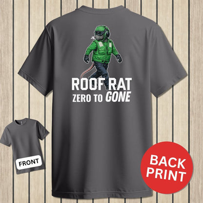 NavyHumor Classic Tee Charcoal / S Roof Rat - Green