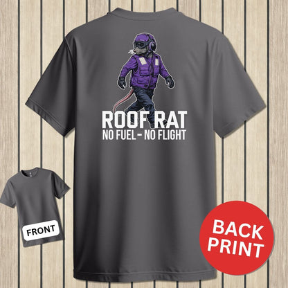NavyHumor Classic Tee Charcoal / S Roof Rat - Purple