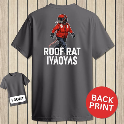 NavyHumor Classic Tee Charcoal / S Roof Rat - Red