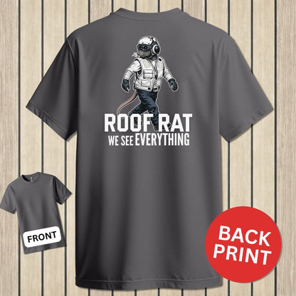 NavyHumor Classic Tee Charcoal / S Roof Rat - White