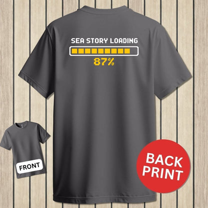 NavyHumor Classic Tee Charcoal / S Sea Story Loading Screen