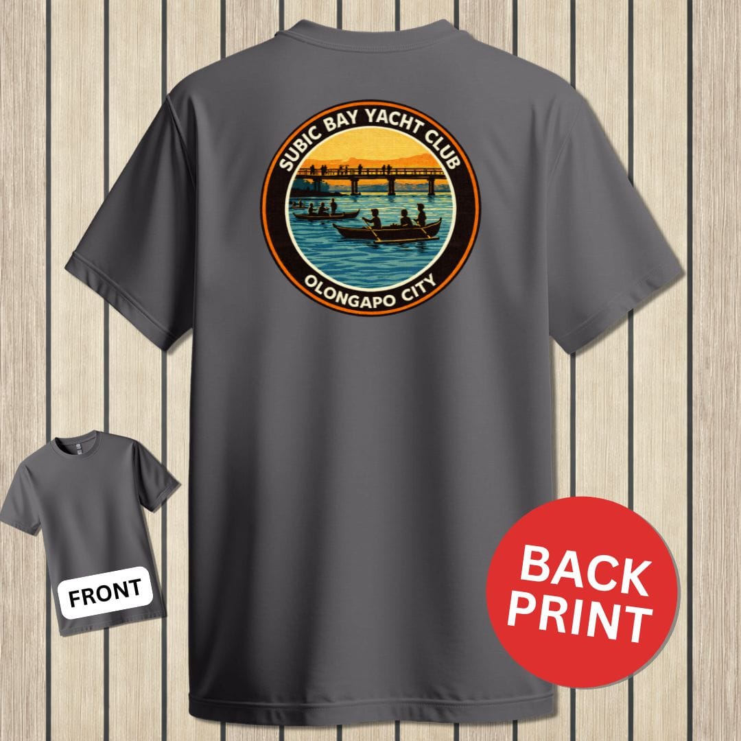 NavyHumor Classic Tee Charcoal / S Subic Bay Yacht Club