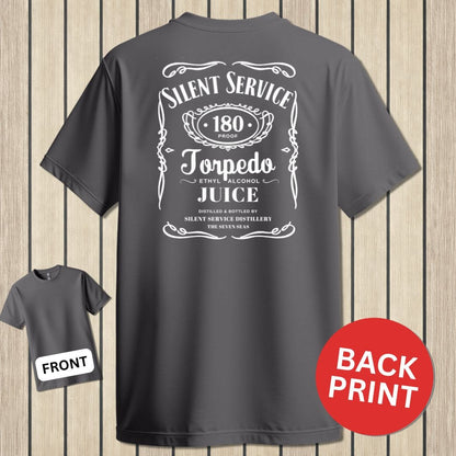 NavyHumor Classic Tee Charcoal / S Torpedo Juice