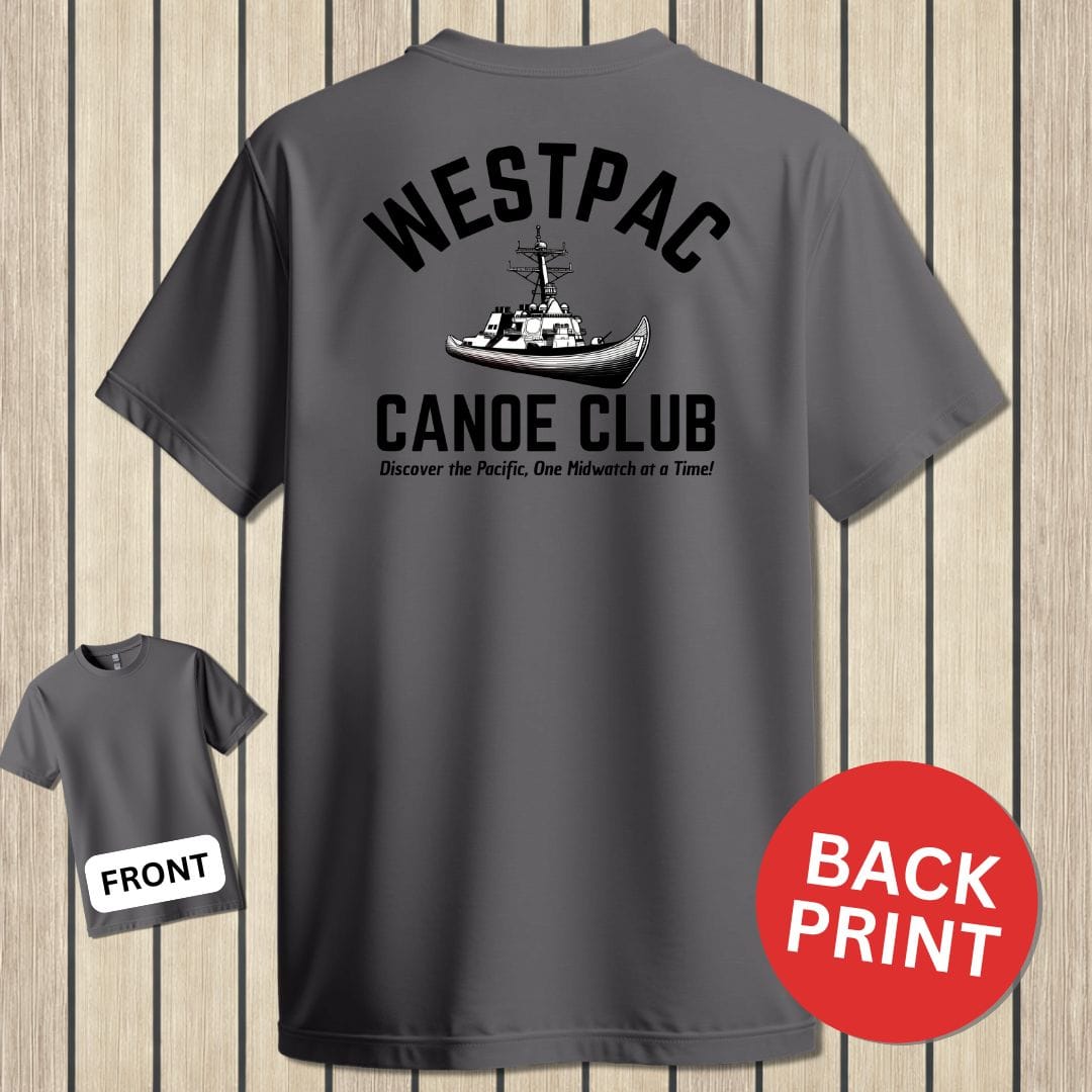 NavyHumor Classic Tee Charcoal / S WestPac Canoe Club