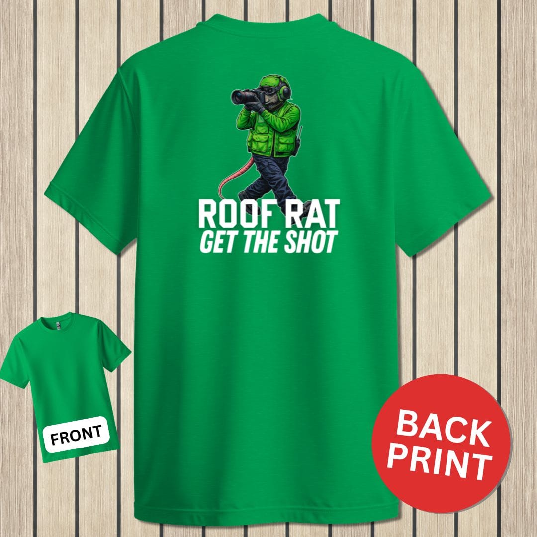 NavyHumor Classic Tee Irish Green / S Green Roof Rat - Media
