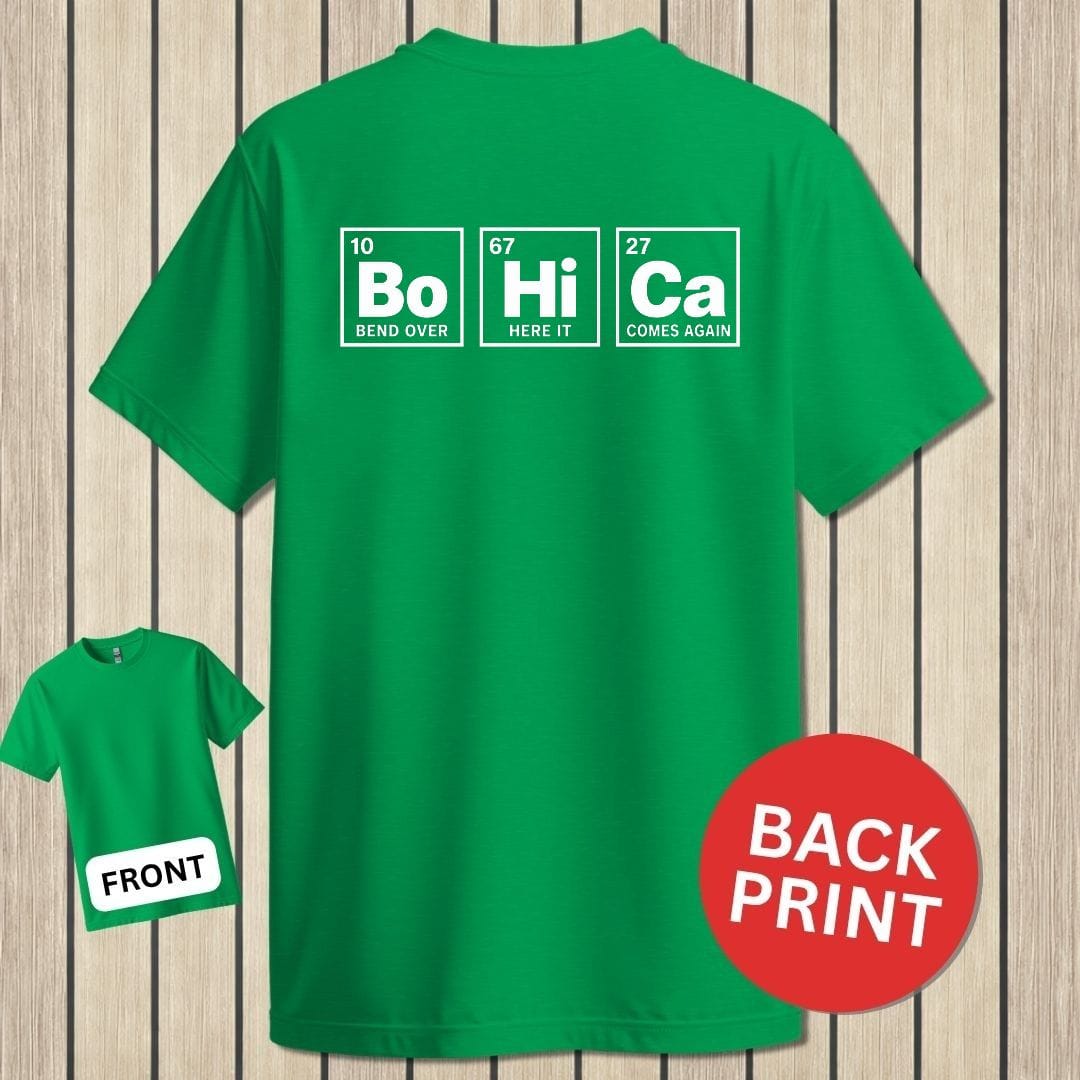 NavyHumor Classic Tee Irish Green / S Periodic BoHiCa
