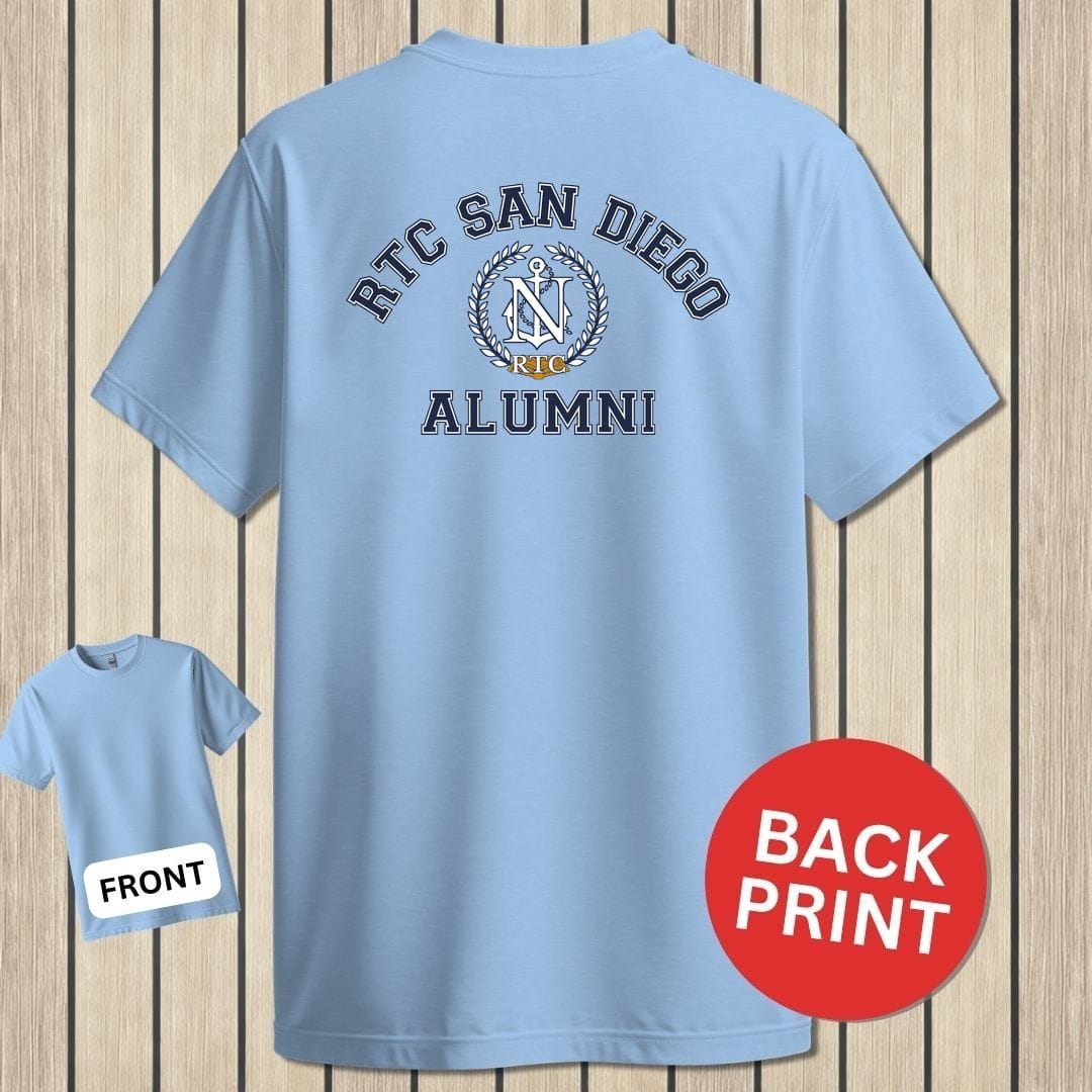 NavyHumor Classic Tee Light Blue / S RTC San Diego Alumni