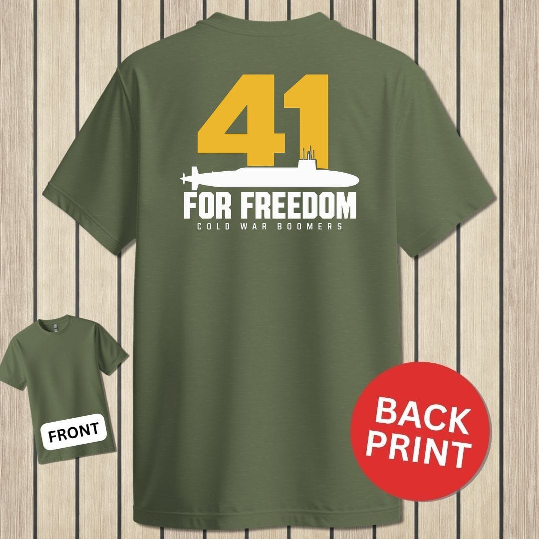 NavyHumor Classic Tee Military Green / S 41 For Freedom