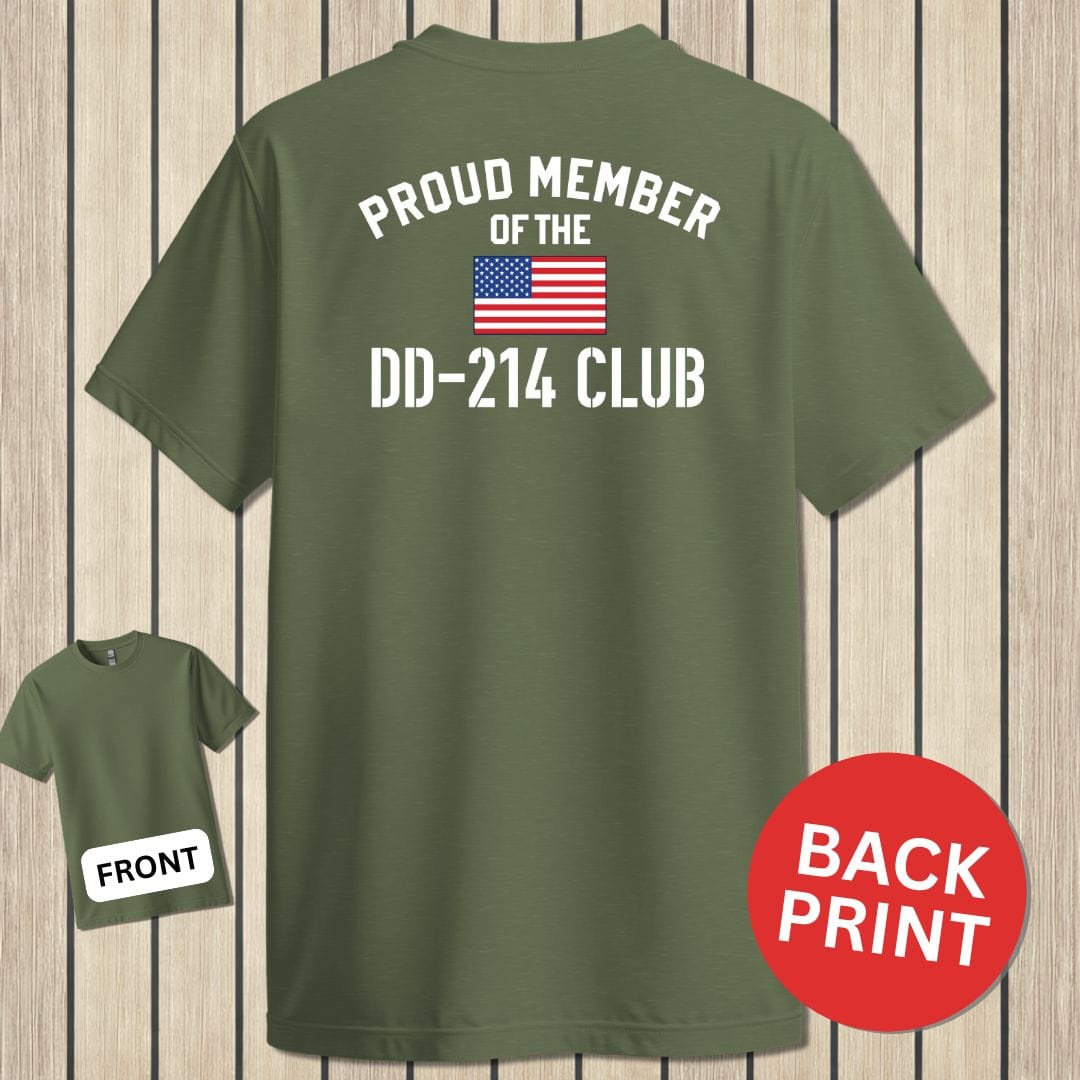 NavyHumor Classic Tee Military Green / S DD-214 Club