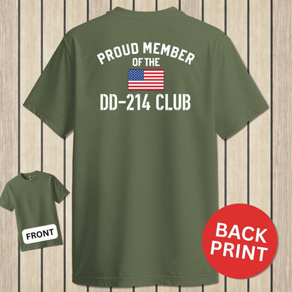 NavyHumor Classic Tee Military Green / S DD-214 Club