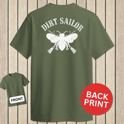 NavyHumor Classic Tee Military Green / S Dirt Sailor Bee
