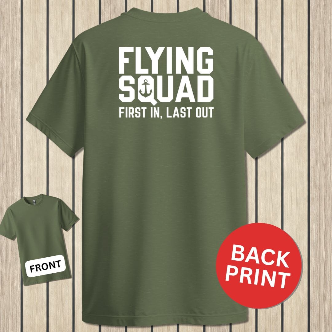 NavyHumor Classic Tee Military Green / S Flying Squad