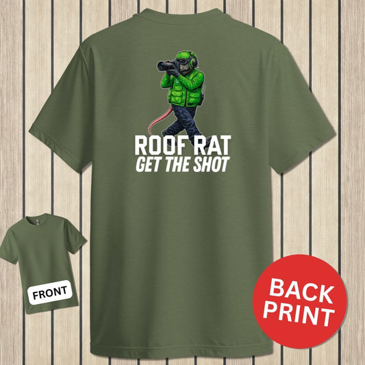 NavyHumor Classic Tee Military Green / S Green Roof Rat - Media