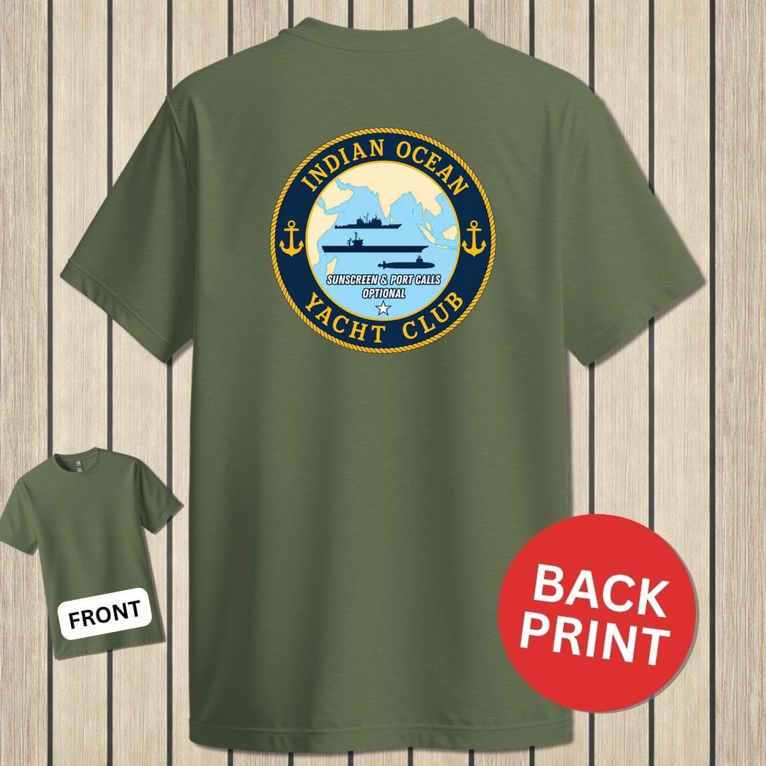 NavyHumor Classic Tee Military Green / S Indian Ocean Yacht Club