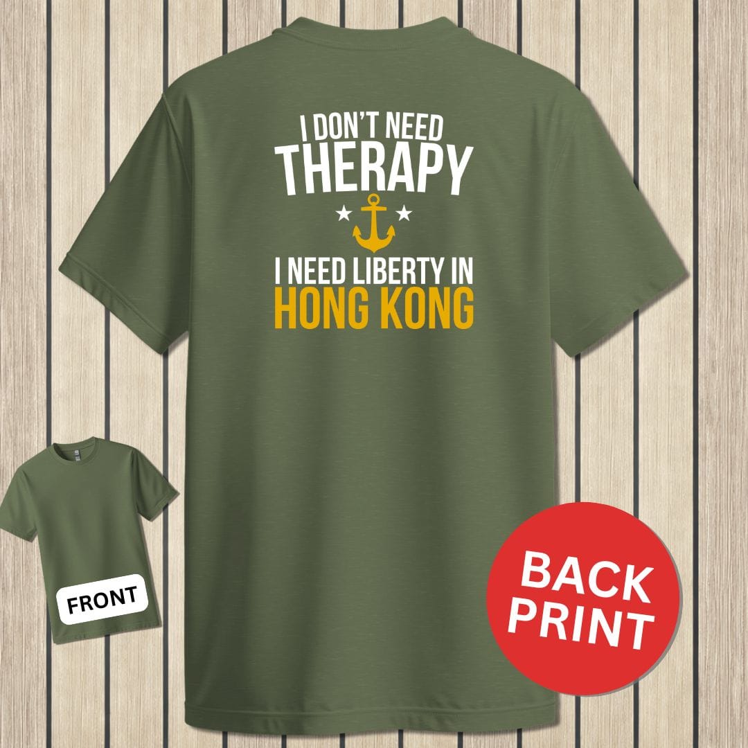 NavyHumor Classic Tee Military Green / S Liberty In Hong Kong