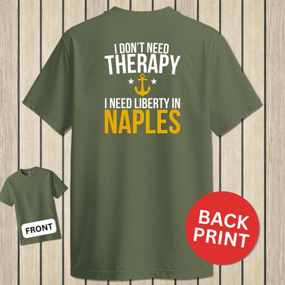NavyHumor Classic Tee Military Green / S Liberty In Naples