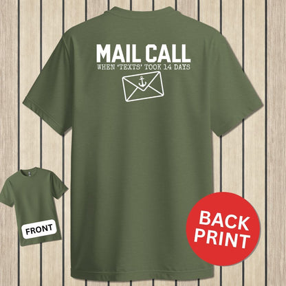 NavyHumor Classic Tee Military Green / S Mail Call