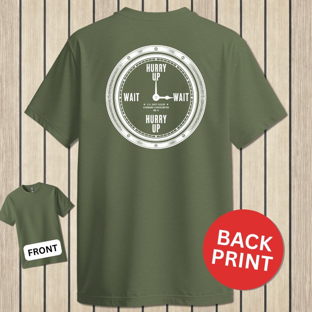 NavyHumor Classic Tee Military Green / S Military Time