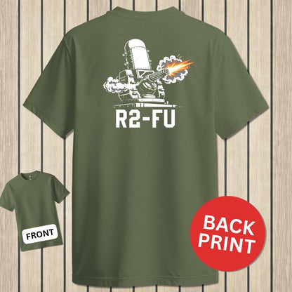 NavyHumor Classic Tee Military Green / S R2-FU