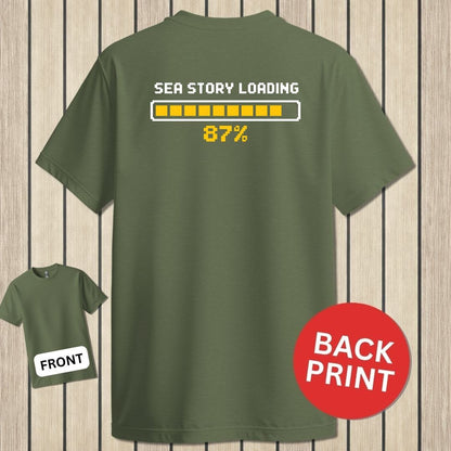 NavyHumor Classic Tee Military Green / S Sea Story Loading Screen