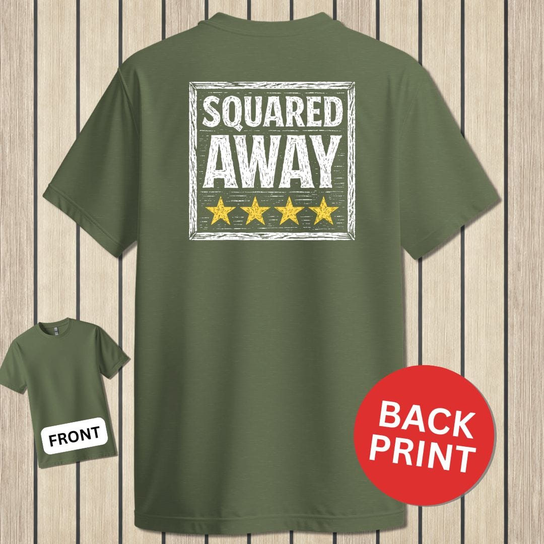 NavyHumor Classic Tee Military Green / S Squared Away