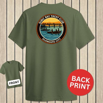 NavyHumor Classic Tee Military Green / S Subic Bay Yacht Club