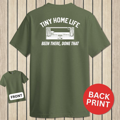 NavyHumor Classic Tee Military Green / S Tiny House Life