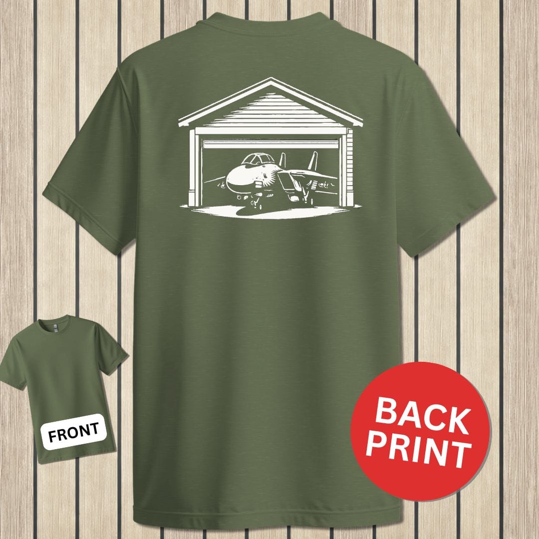 NavyHumor Classic Tee Military Green / S Tomcat Garage