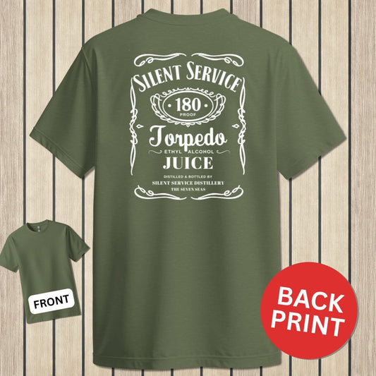 NavyHumor Classic Tee Military Green / S Torpedo Juice