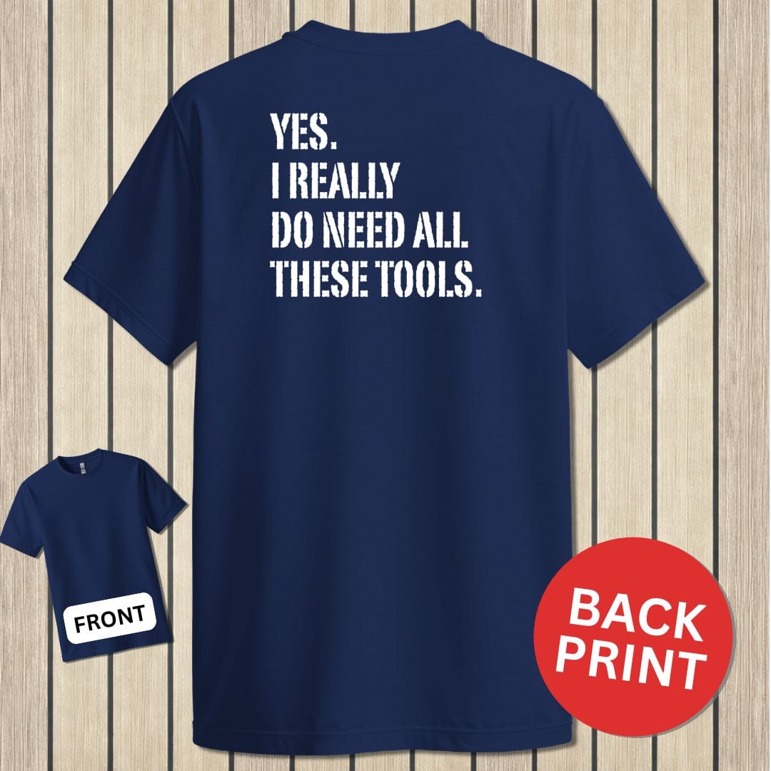 NavyHumor Classic Tee Navy / S All These Tools