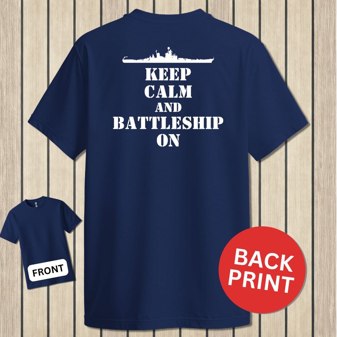 NavyHumor Classic Tee Navy / S Battleship On