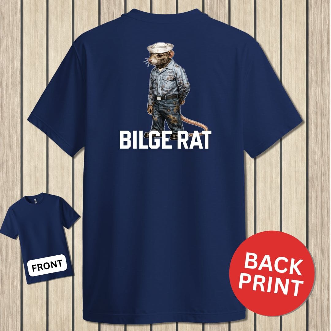 NavyHumor Classic Tee Navy / S Bilge Rat