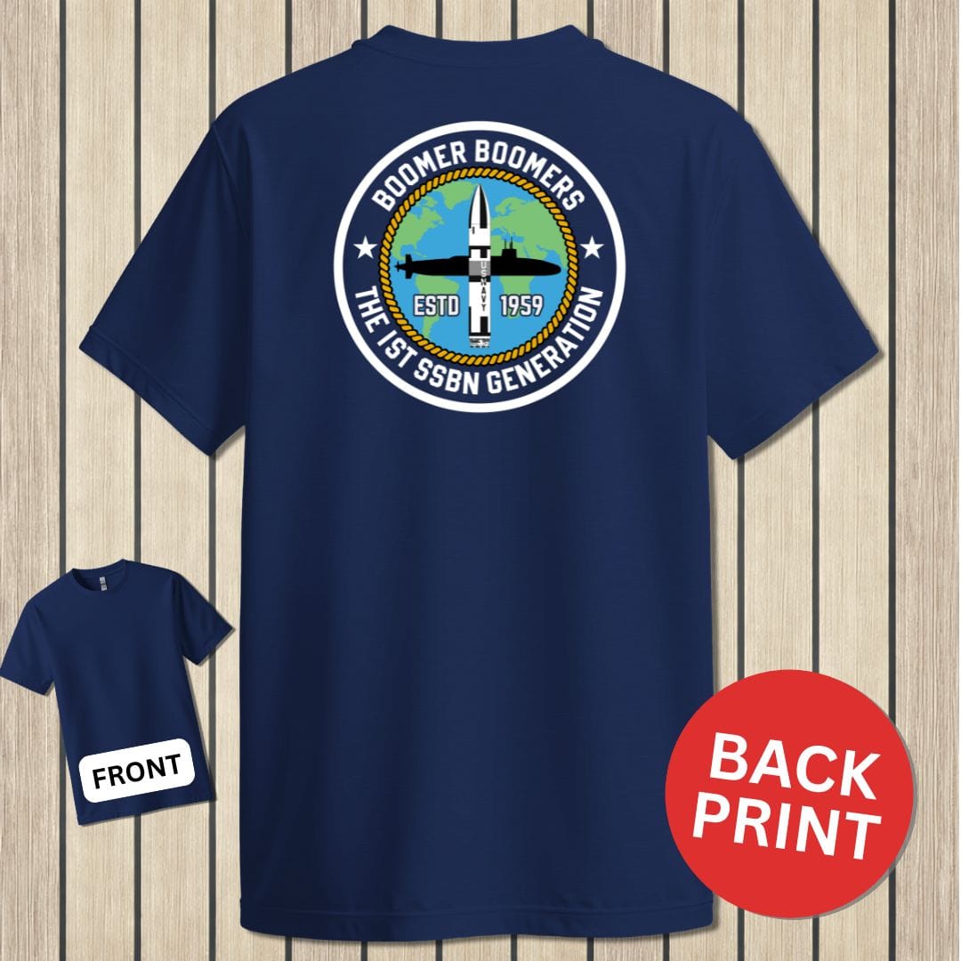 NavyHumor Classic Tee Navy / S Boomer Boomers